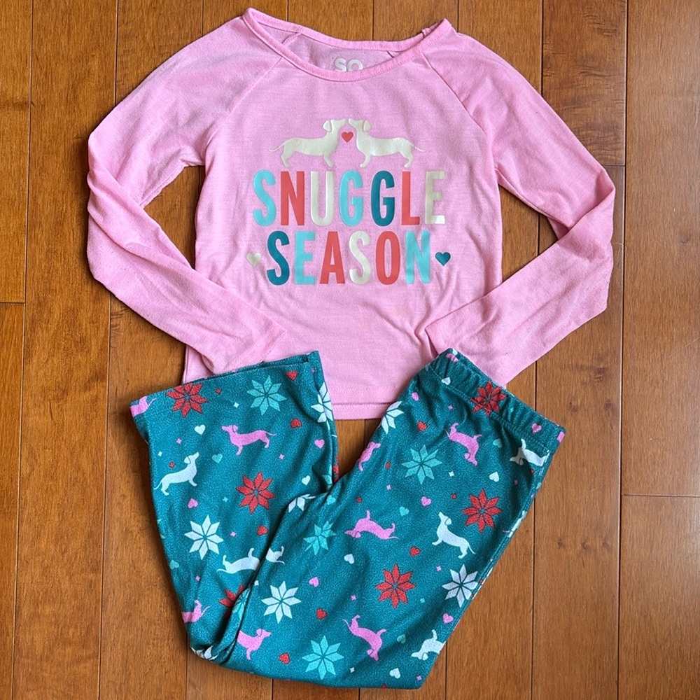 Snuggle Season Dachshund Pajamas